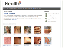 Tablet Screenshot of healthh.com